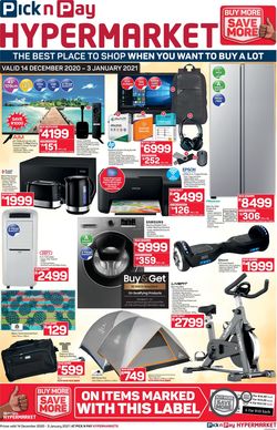 Catalogue Pick n Pay from 2020/12/14