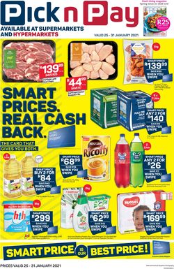 Catalogue Pick n Pay Smart Price 2021 from 2021/01/25
