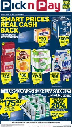 Catalogue Pick n Pay from 2021/02/25