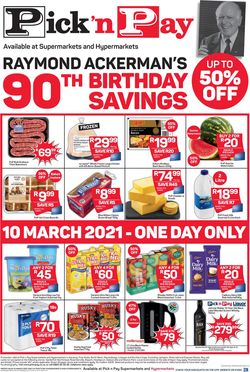 Catalogue Pick n Pay from 2021/03/10