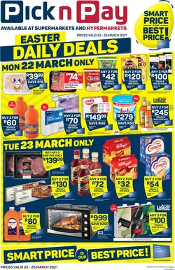Catalogue Pick n Pay from 2021/03/22