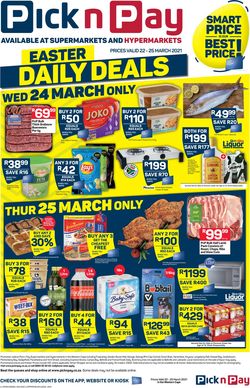 Catalogue Pick n Pay from 2021/03/22