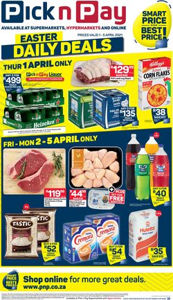 Catalogue Pick n Pay from 2021/04/01