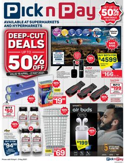 Catalogue Pick n Pay from 2021/04/19