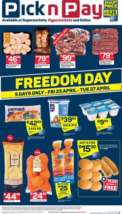 Catalogue Pick n Pay from 2021/04/23