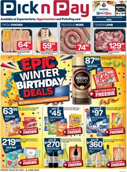 Catalogue Pick n Pay from 2021/05/24