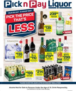Catalogue Pick n Pay from 2021/07/26