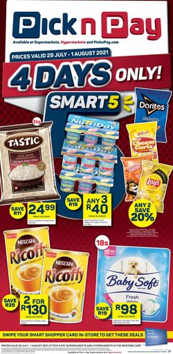 Catalogue Pick n Pay from 2021/07/29