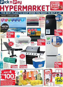 Catalogue Pick n Pay from 2021/08/02