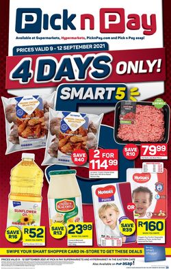 Pick n Pay Catalogue from 2021/09/09