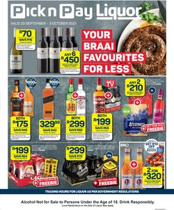 Catalogue Pick n Pay from 2021/09/20