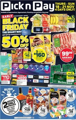 Pick n Pay Catalogue from 2021/11/18