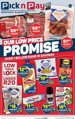 Pick n Pay Catalogue from 2022/01/13