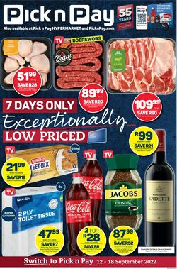 Catalogue Pick n Pay from 2022/09/12