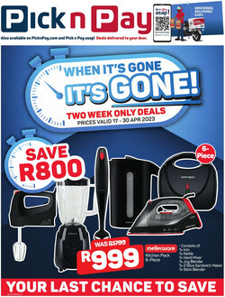 Catalogue Pick n Pay from 2023/04/30