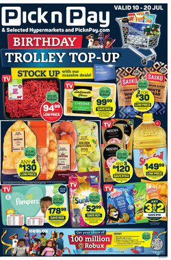 Catalogue Pick n Pay from 2023/09/03
