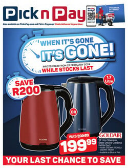 Catalogue Pick n Pay from 2024/03/04