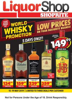 Catalogue Shoprite from 2019/05/15