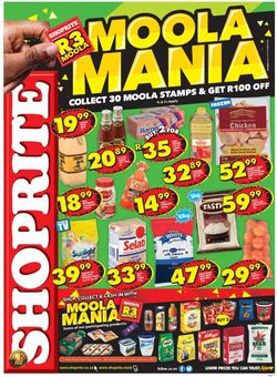 Catalogue Shoprite from 2019/05/27