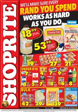 Catalogue Shoprite from 2019/07/18