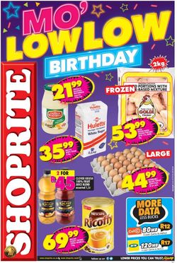 Catalogue Shoprite from 2019/07/22