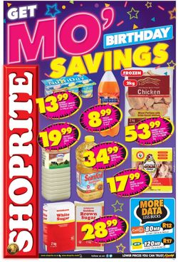 Catalogue Shoprite from 2019/08/12