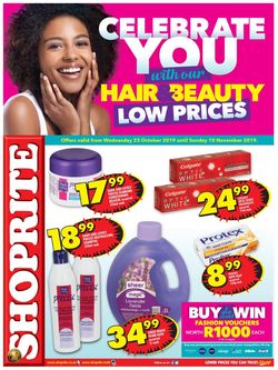 Catalogue Shoprite from 2019/10/23