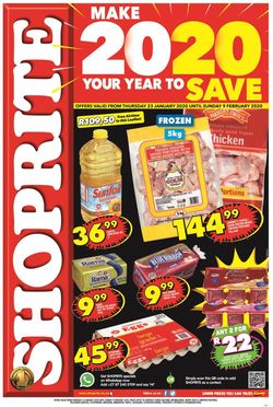 Catalogue Shoprite from 2020/01/23