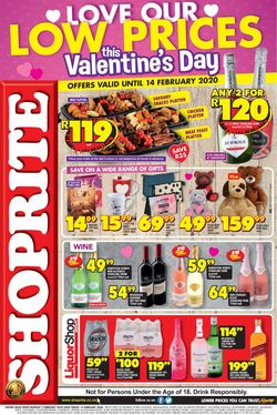 Catalogue Shoprite from 2020/02/03