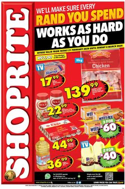 Catalogue Shoprite from 2020/02/21