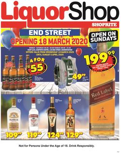Catalogue Shoprite from 2020/03/18