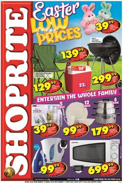 Catalogue Shoprite from 2020/03/23