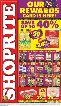 Catalogue Shoprite from 2020/10/16