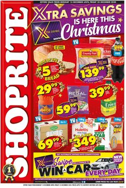 Catalogue Shoprite Christmas Savings 2020 from 2020/12/14
