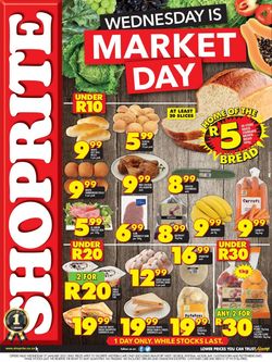 Catalogue Shoprite Market Day 2021 from 2021/01/27
