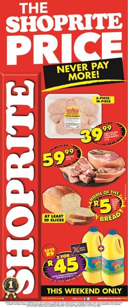 Catalogue Shoprite from 2021/02/19
