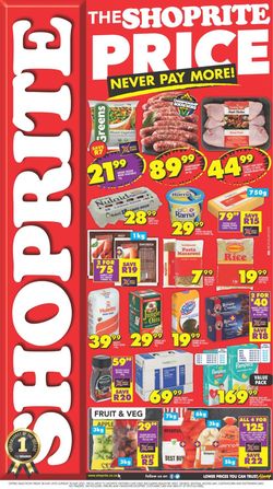 Catalogue Shoprite from 2021/05/28