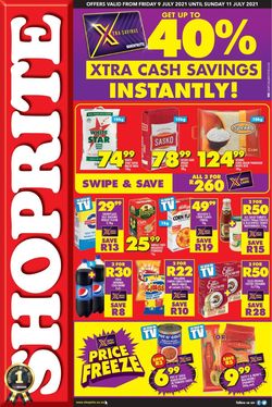 Shoprite Catalogue from 2021/07/09