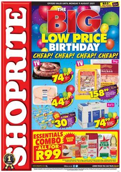 Catalogue Shoprite from 2021/07/26