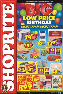 Catalogue Shoprite from 2021/07/29