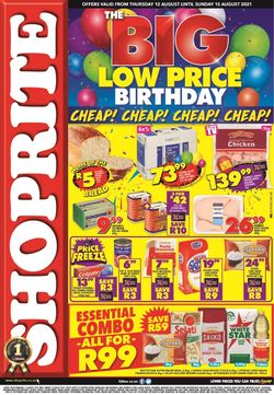Catalogue Shoprite from 2021/08/12