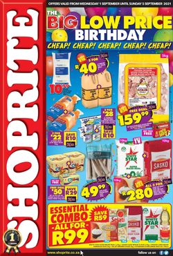Catalogue Shoprite from 2021/09/01