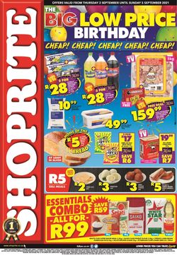 Catalogue Shoprite from 2021/09/02