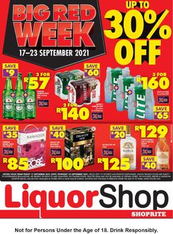 Catalogue Shoprite from 2021/09/17