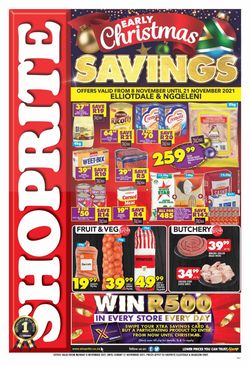Shoprite Catalogue from 2021/11/08