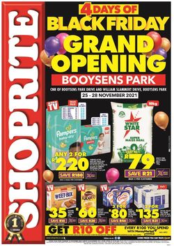 Shoprite Catalogue from 2021/11/25