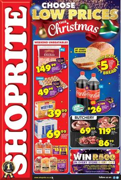 Shoprite Catalogue from 2021/12/08