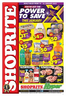 Shoprite Catalogue from 2022/01/14