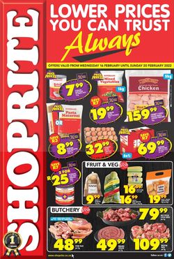 Shoprite Catalogue from 2022/02/16