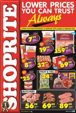 Shoprite Catalogue from 2022/02/23